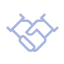 Hand shake icon